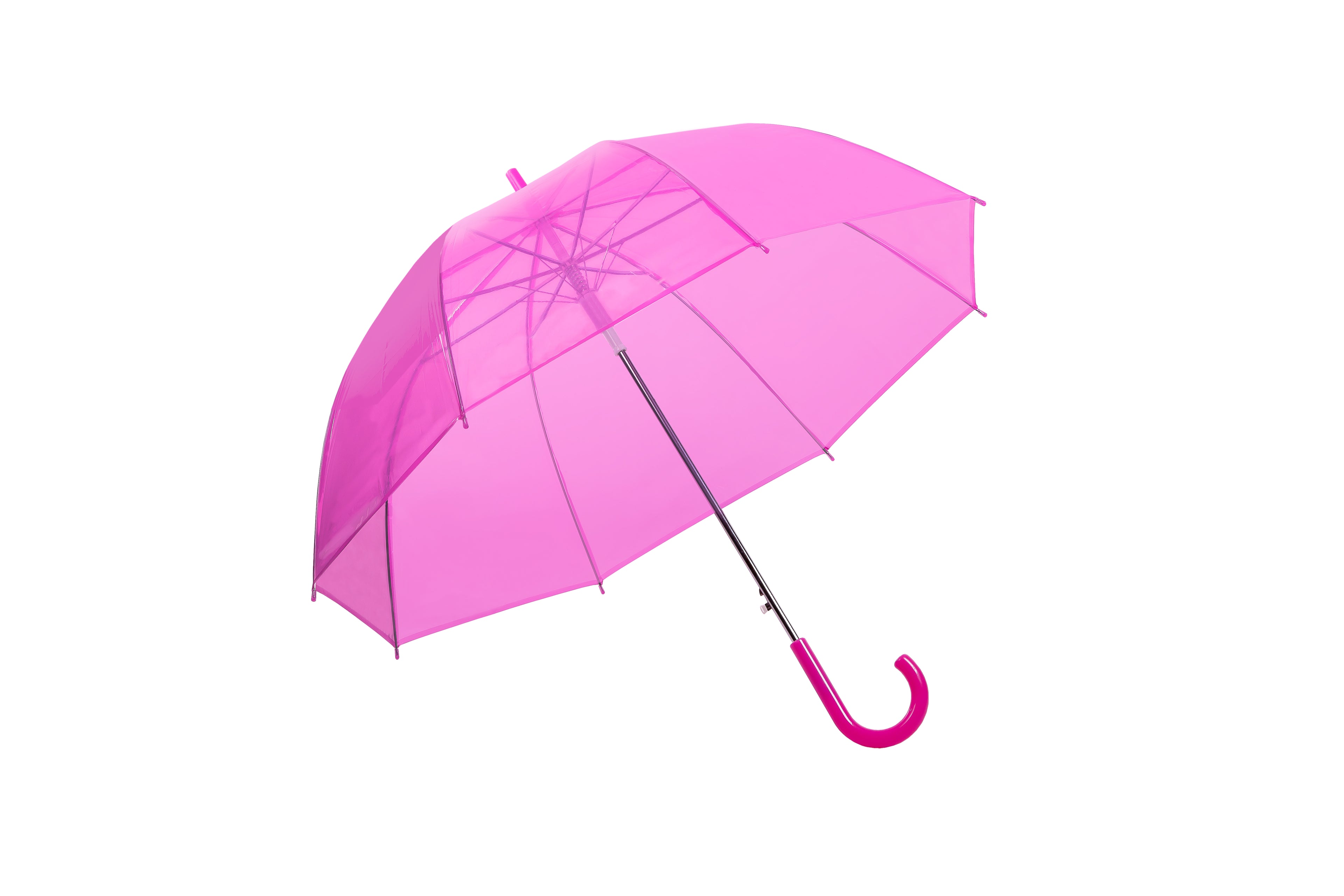 AU-32C: Auto open POE umbrella with matching plastic hook handle