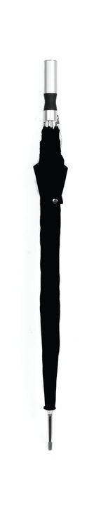 AU-55 - Mini Golf A/Open Aluminium Frame Pongee Material Solid Colour w Silver Handle