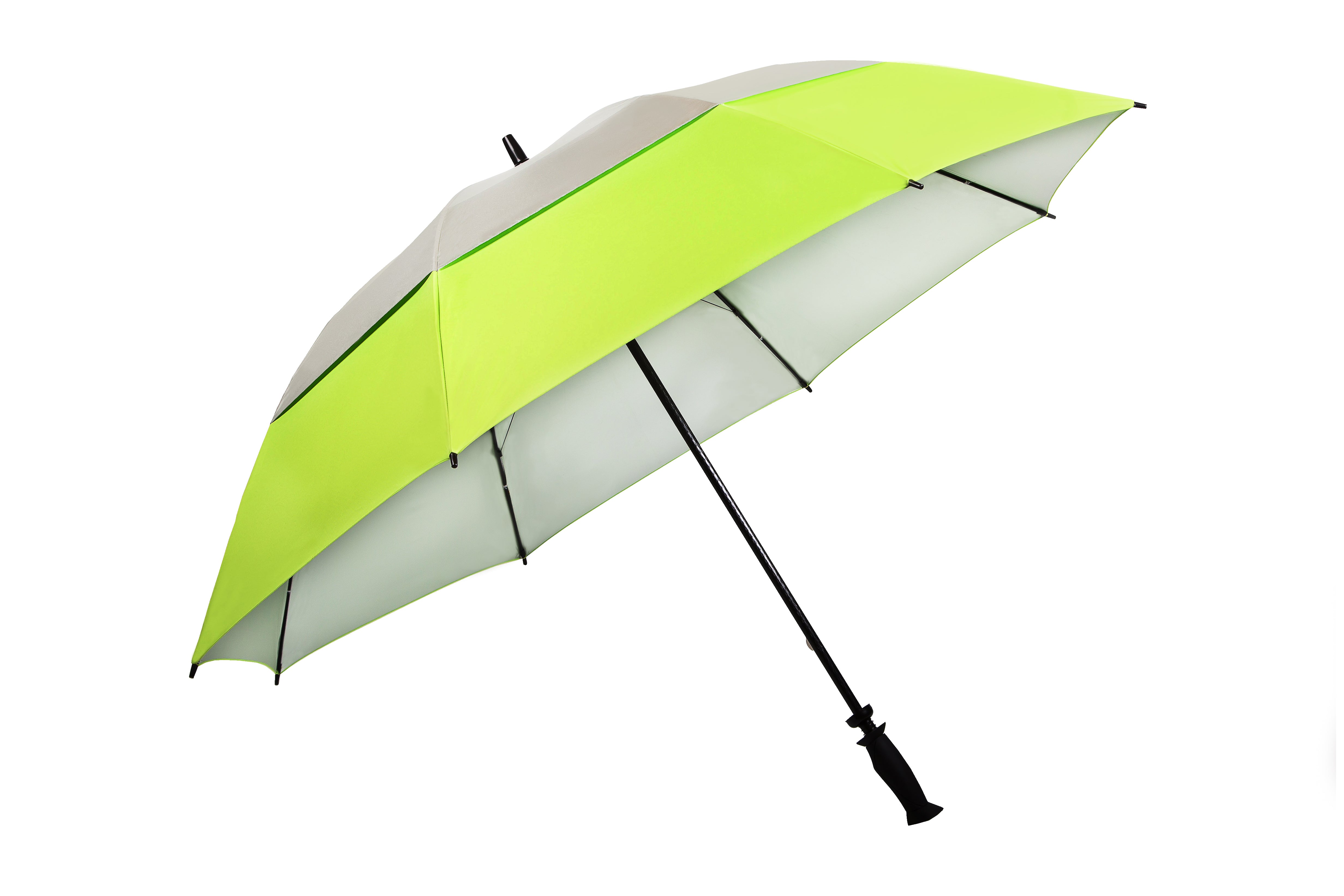 AU-56UV - Golf M/Open Fibreglass Frame W/Proof Net. D/Layered Solid Colour w Rubberised Handle Main image