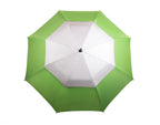 AU-56UV - Golf M/Open Fibreglass Frame W/Proof Net. D/Layered Solid Colour w Rubberised Handle