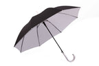 AU-07 - Auto Open Steel Frame UV Coated Solid Colour with Silver Plastic Hook Handle