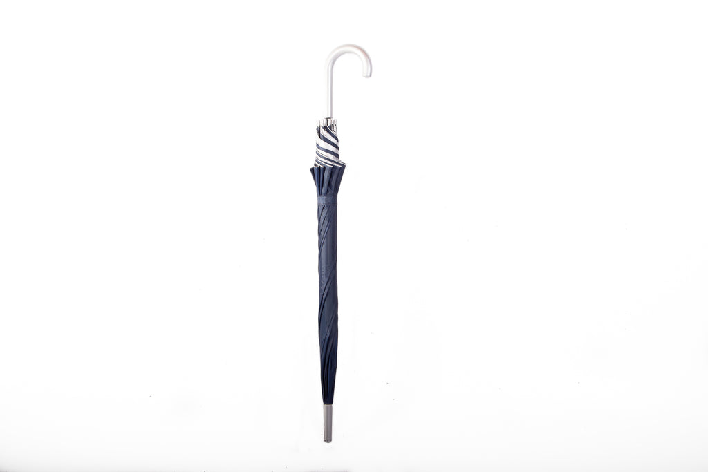 AU-07 - Auto Open Steel Frame UV Coated Solid Colour with Silver Plastic Hook Handle