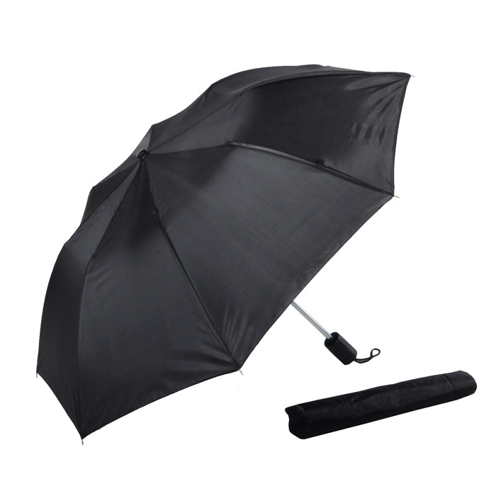 AU-17N - 21" Mini Lady Foldable  Manual Open Steel Frame Solid Colour with Plastic Handle