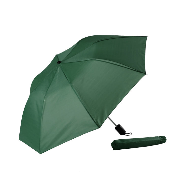 AU-17N - 21" Mini Lady Foldable  Manual Open Steel Frame Solid Colour with Plastic Handle