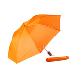 AU-17N - 21" Mini Lady Foldable  Manual Open Steel Frame Solid Colour with Plastic Handle