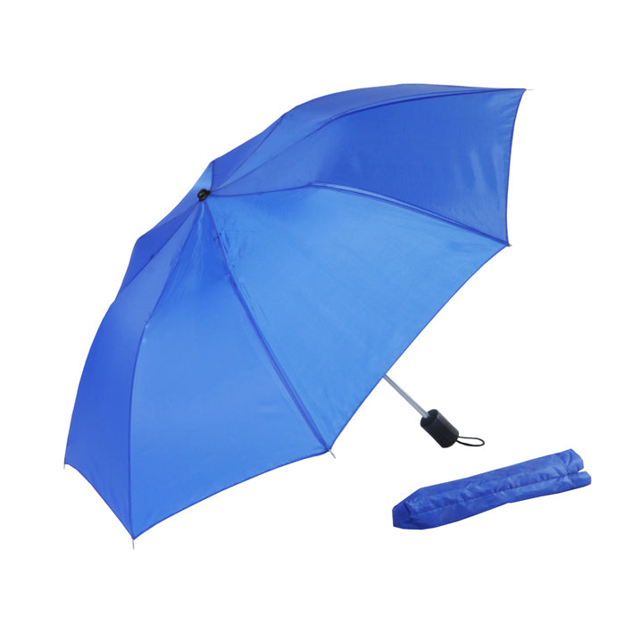 AU-17N - 21" Mini Lady Foldable  Manual Open Steel Frame Solid Colour with Plastic Handle