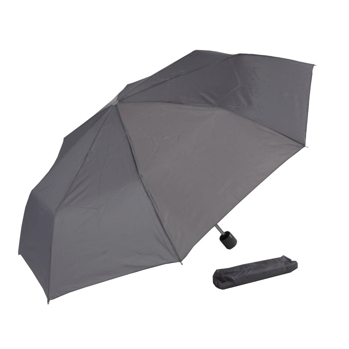 AU-17N - 21" Mini Lady Foldable  Manual Open Steel Frame Solid Colour with Plastic Handle
