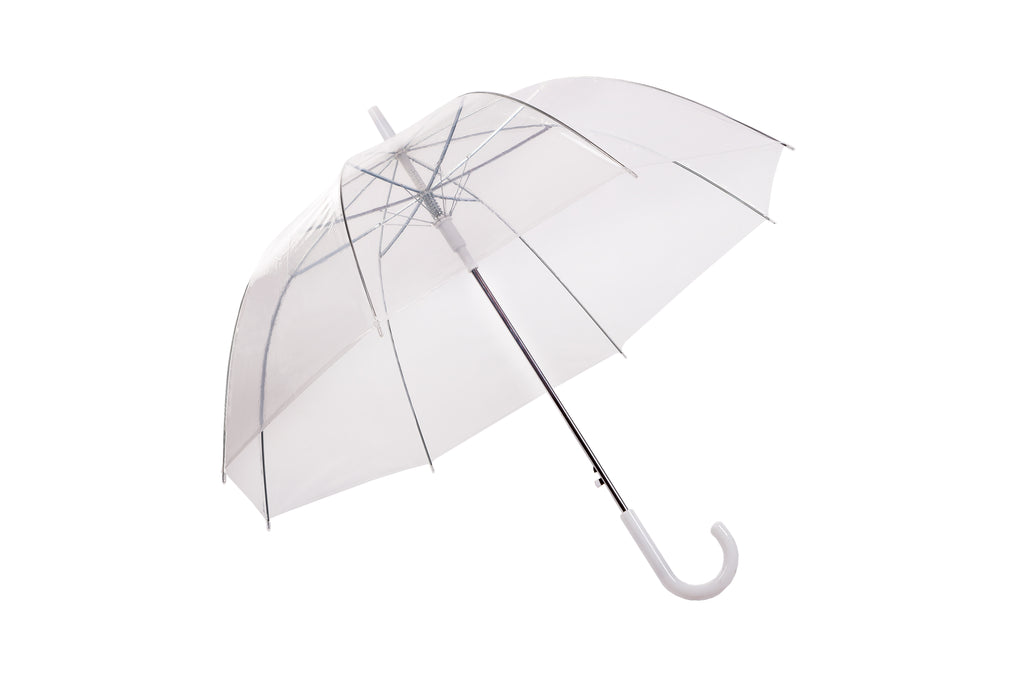 AU-32C: Auto open POE umbrella with matching plastic hook handle