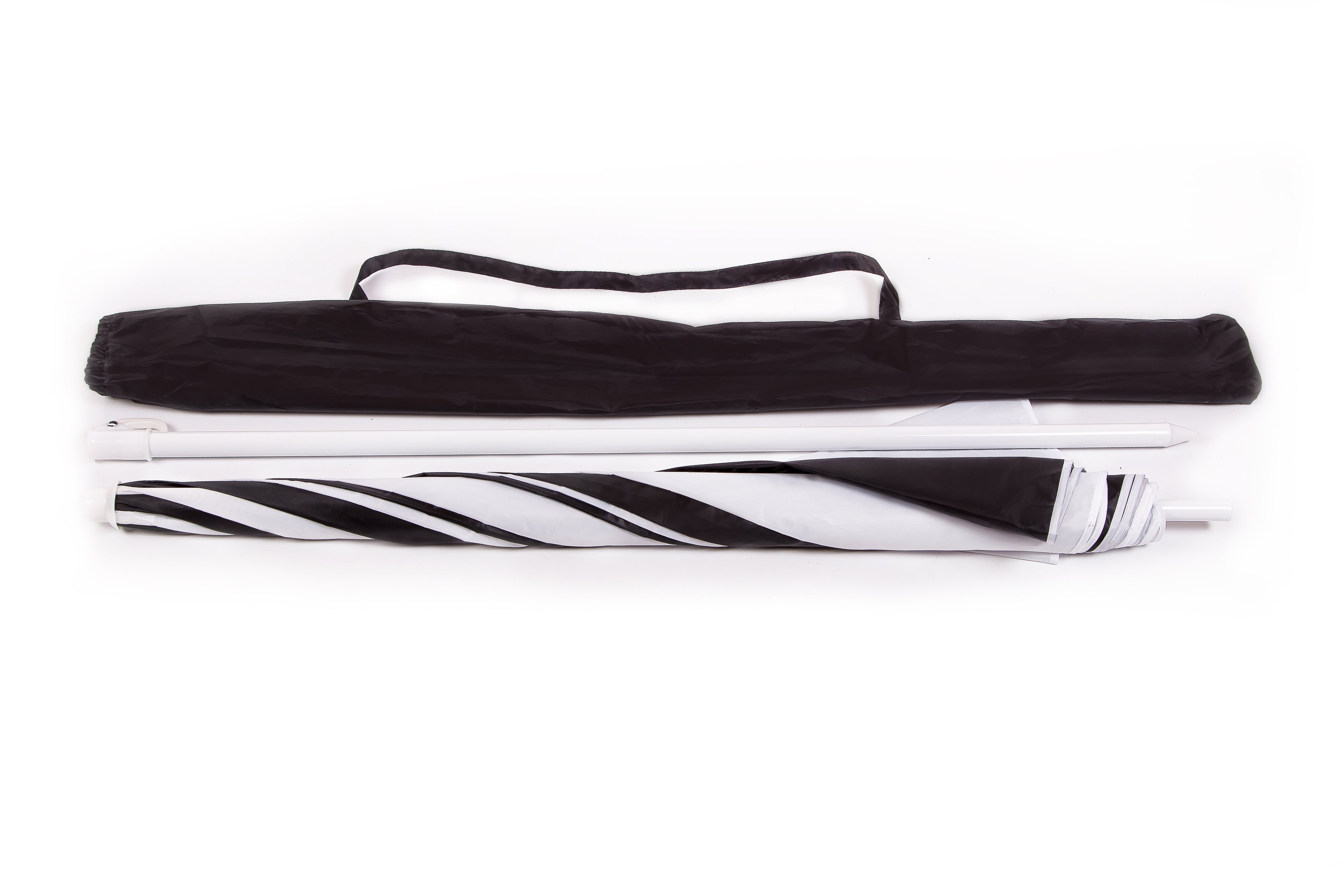 AU-35 - Arch 180cm 170T Polyester Beach Umbrella 19/22 mm Steel Pole without Tile