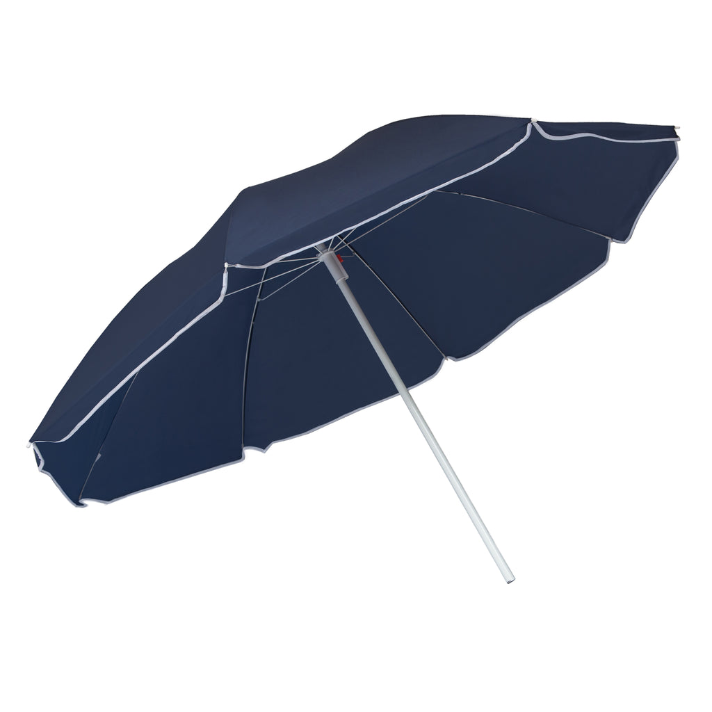 AU-35 - Arch 180cm 170T Polyester Beach Umbrella 19/22 mm Steel Pole without Tile