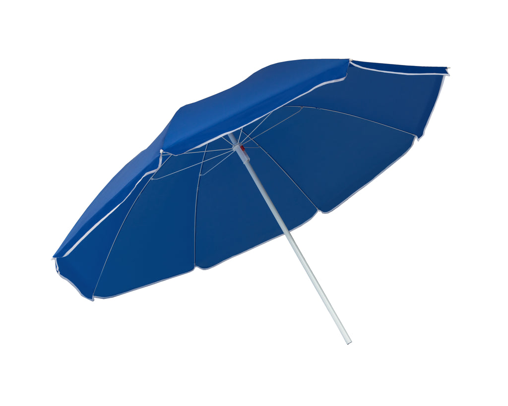 AU-35 - Arch 180cm 170T Polyester Beach Umbrella 19/22 mm Steel Pole without Tile