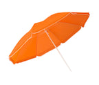 AU-35 - Arch 180cm 170T Polyester Beach Umbrella 19/22 mm Steel Pole without Tile