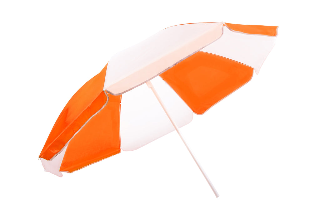 AU-35 - Arch 180cm 170T Polyester Beach Umbrella 19/22 mm Steel Pole without Tile