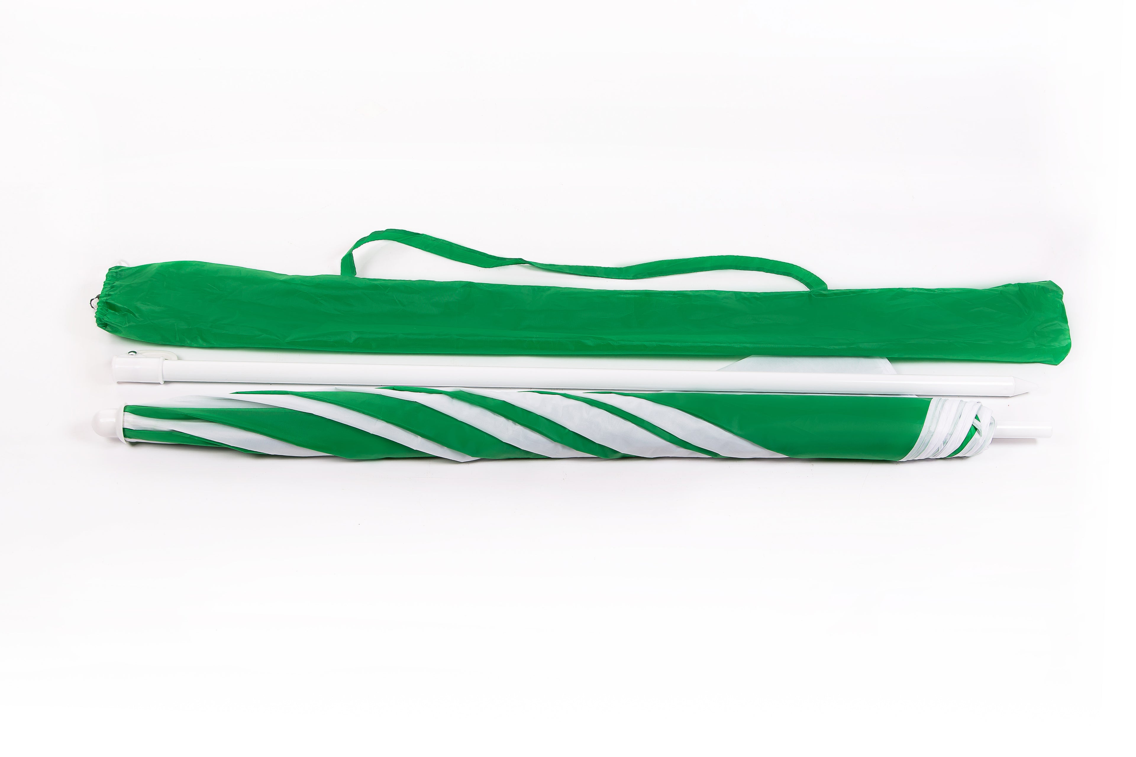 AU-35 - Arch 180cm 170T Polyester Beach Umbrella 19/22 mm Steel Pole without Tile