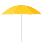 AU-35 - Arch 180cm 170T Polyester Beach Umbrella 19/22 mm Steel Pole without Tile