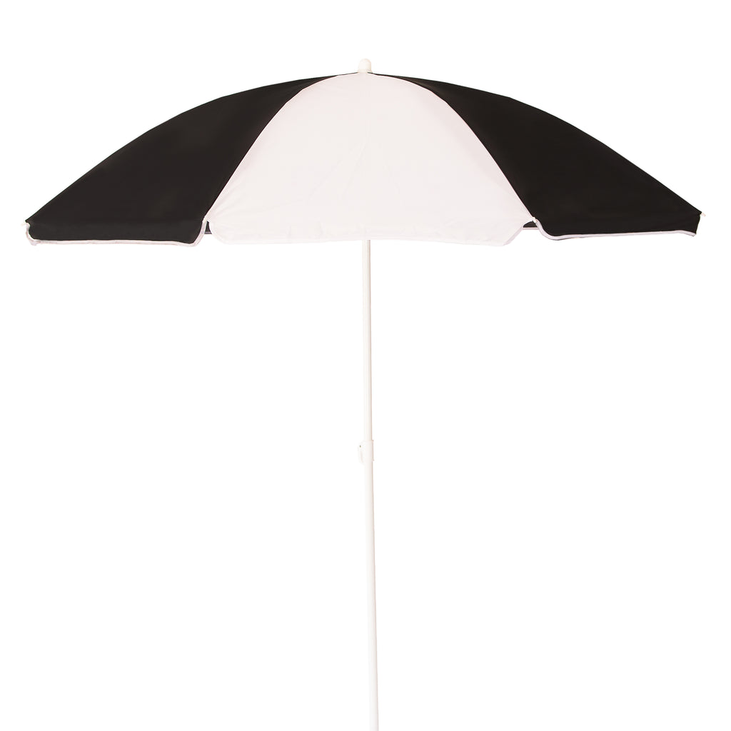 AU-35 - Arch 180cm 170T Polyester Beach Umbrella 19/22 mm Steel Pole without Tile