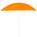 AU-35 - Arch 180cm 170T Polyester Beach Umbrella 19/22 mm Steel Pole without Tile