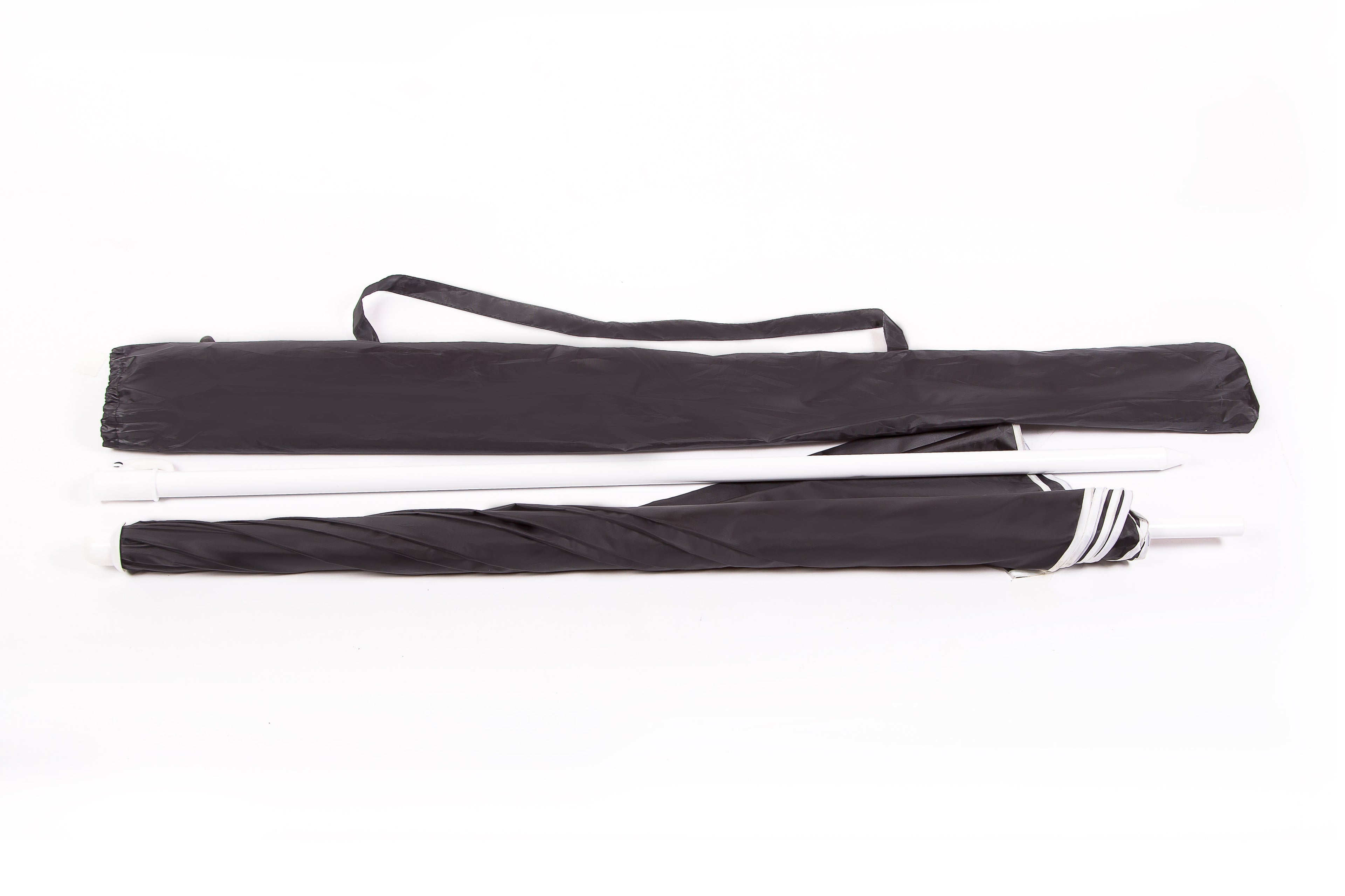 AU-35 - Arch 180cm 170T Polyester Beach Umbrella 19/22 mm Steel Pole without Tile