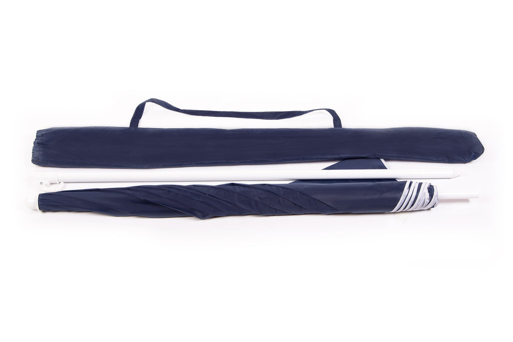 AU-35 - Arch 180cm 170T Polyester Beach Umbrella 19/22 mm Steel Pole without Tile
