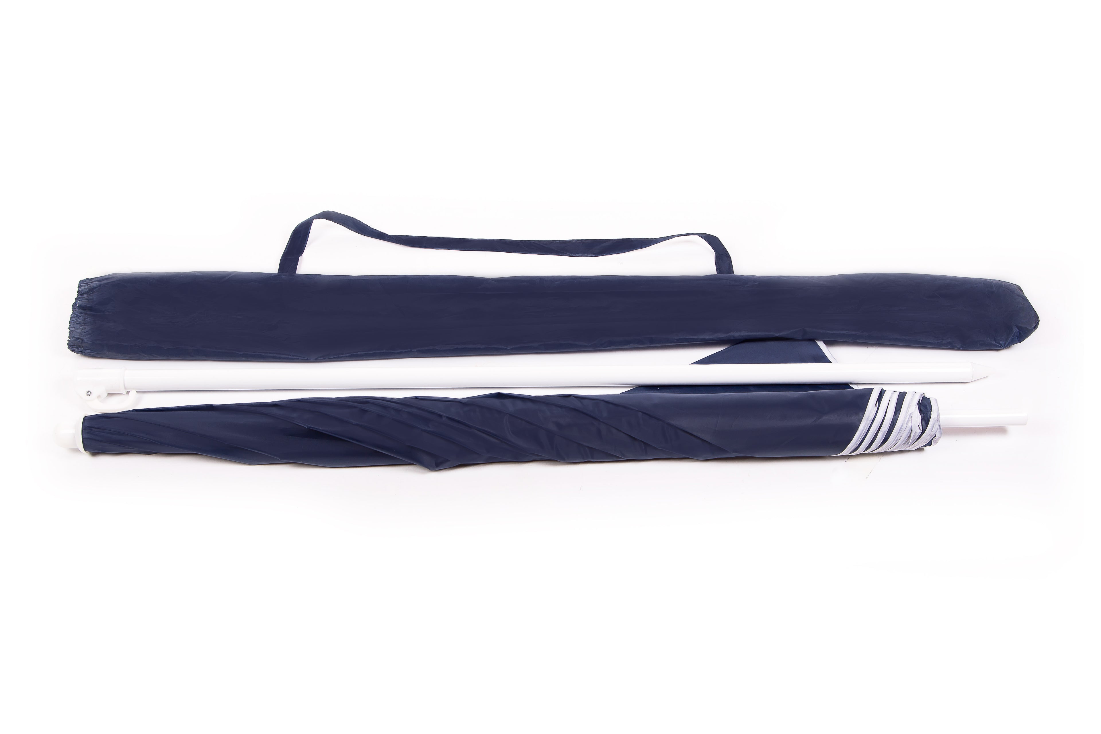 AU-35 - Arch 180cm 170T Polyester Beach Umbrella 19/22 mm Steel Pole without Tile