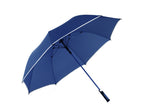 AU-50 - Golf Auto Open Matching Color Fibreglass Frame Pongee Fabric with Reflective Piping