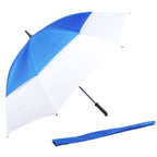 AU-53N - Golf M/Open Fibreglass Extra W/Proof D/Layered UV Coated Solid Colour w Rub. Handle
