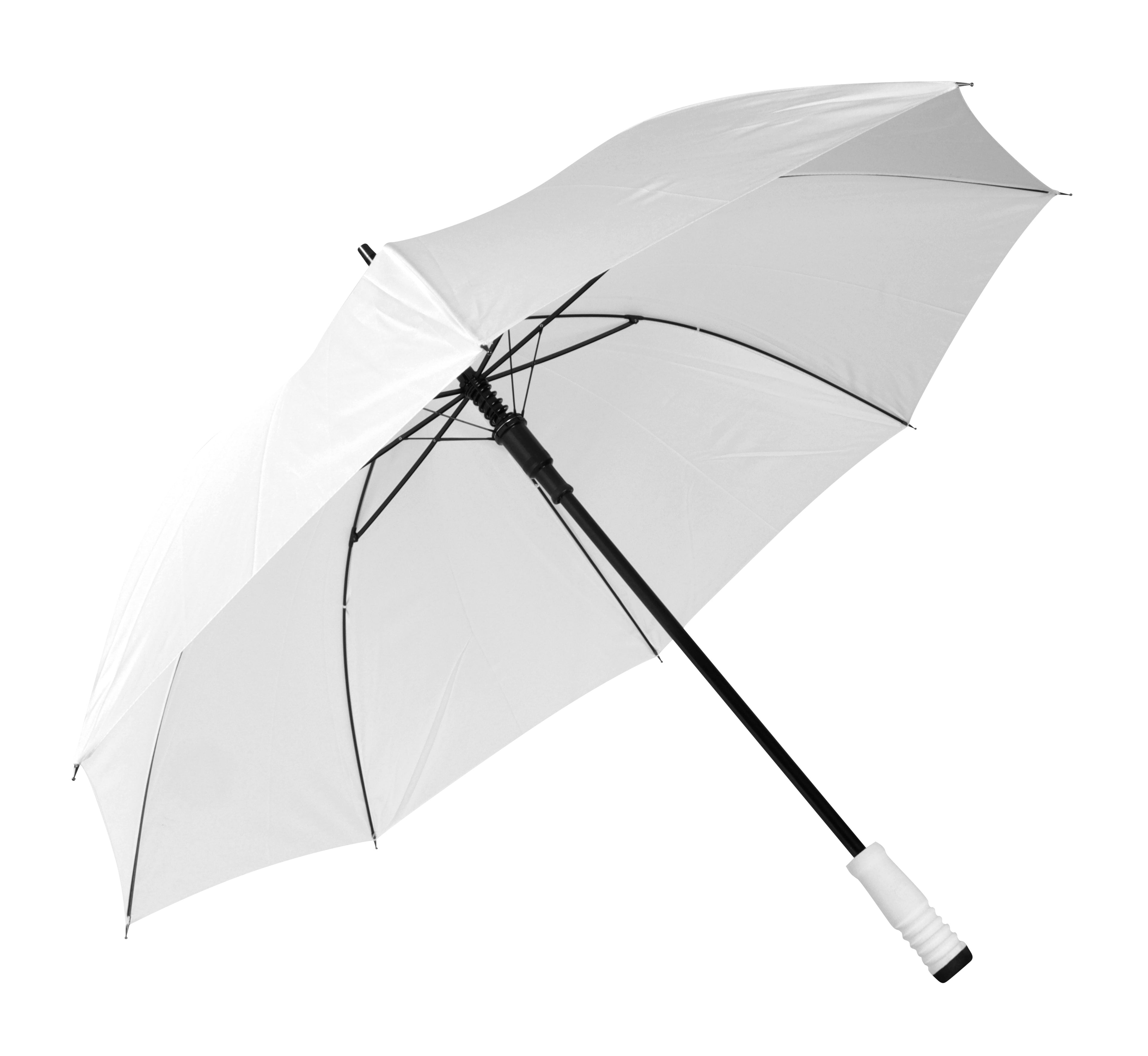 AU-57 - Golf Auto Open Aluminium Frame Pongee Material Solid Colour w EVA Sponge Handle
