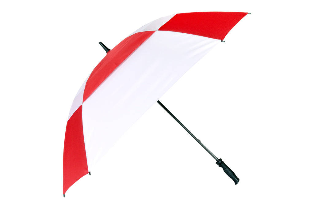 AU-47 - Golf M-Open Square Fibreglass Frame Pongee Fabric with Rubberised  Handle