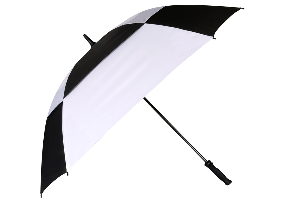 AU-47 - Golf M-Open Square Fibreglass Frame Pongee Fabric with Rubberised  Handle