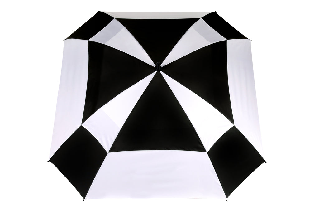 AU-47 - Golf M-Open Square Fibreglass Frame Pongee Fabric with Rubberised  Handle