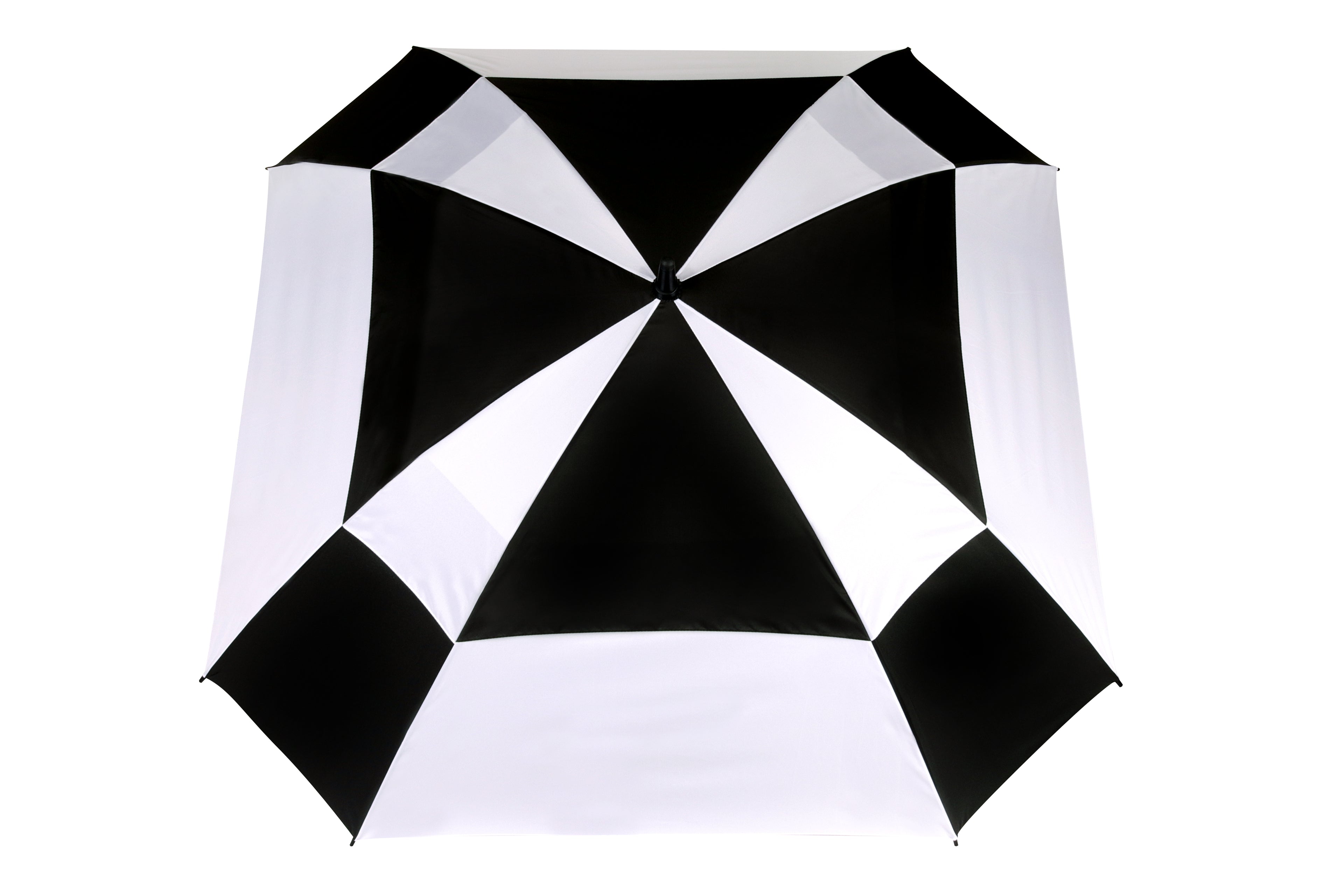 AU-47 - Golf M-Open Square Fibreglass Frame Pongee Fabric with Rubberised  Handle