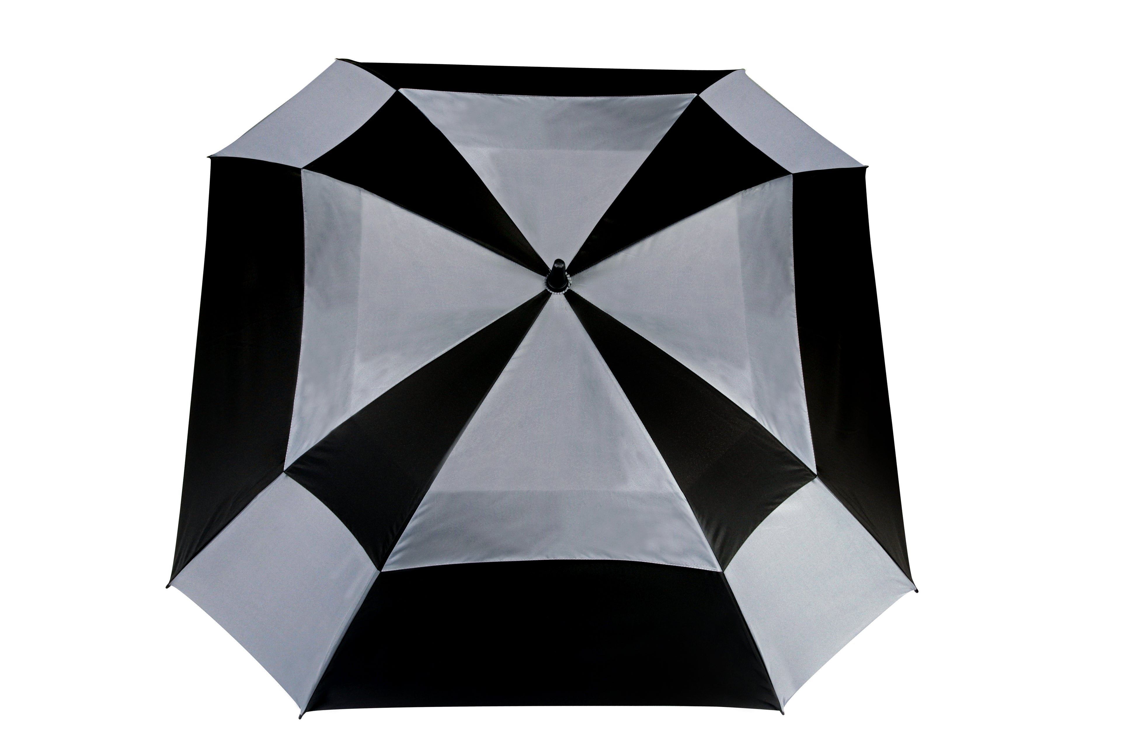 AU-47 - Golf M-Open Square Fibreglass Frame Pongee Fabric with Rubberised  Handle