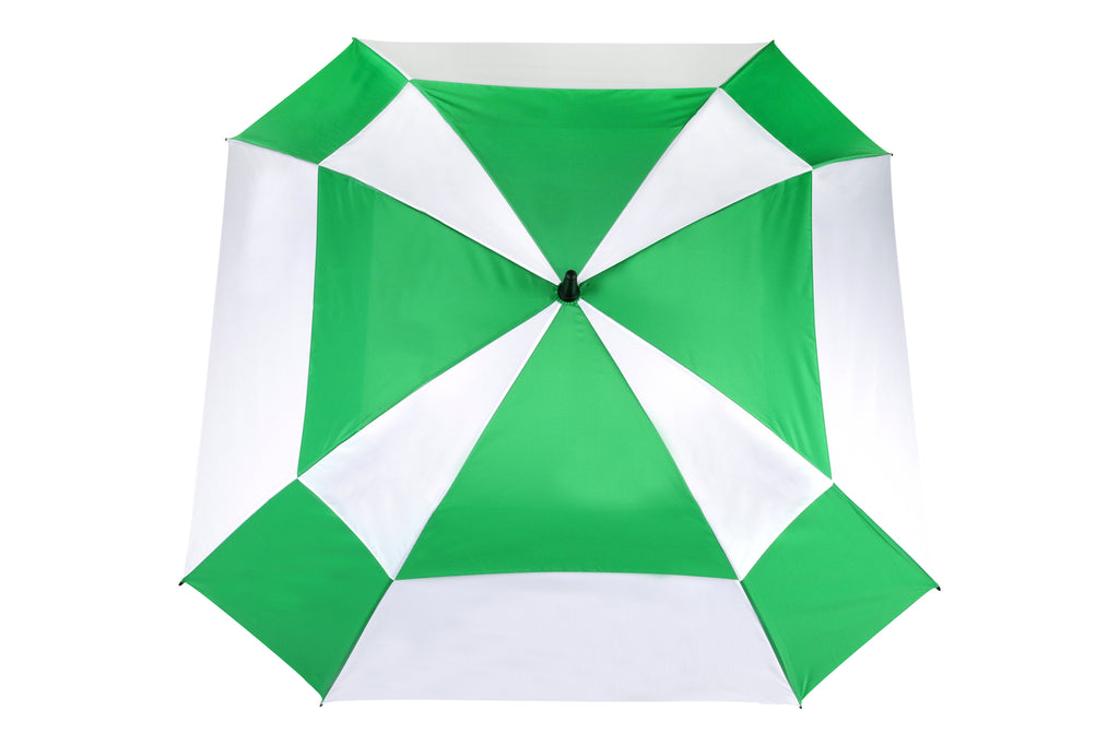 AU-47 - Golf M-Open Square Fibreglass Frame Pongee Fabric with Rubberised  Handle