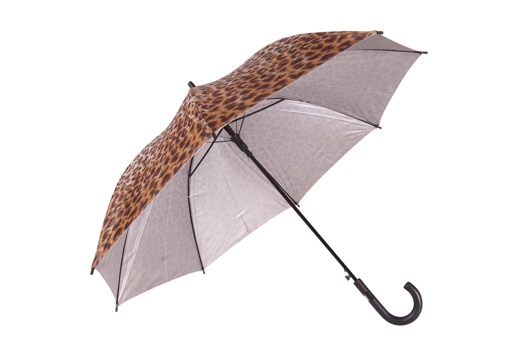 AU-70 - Reversible Umbrella Manual Open Pongee Rubberised Handle