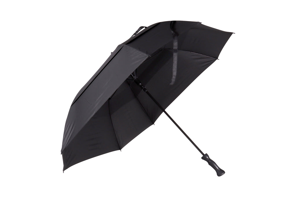 AU-48 - Golf Auto OpenSquare  Fibreglass Frame  Pongee Rubberised Handle