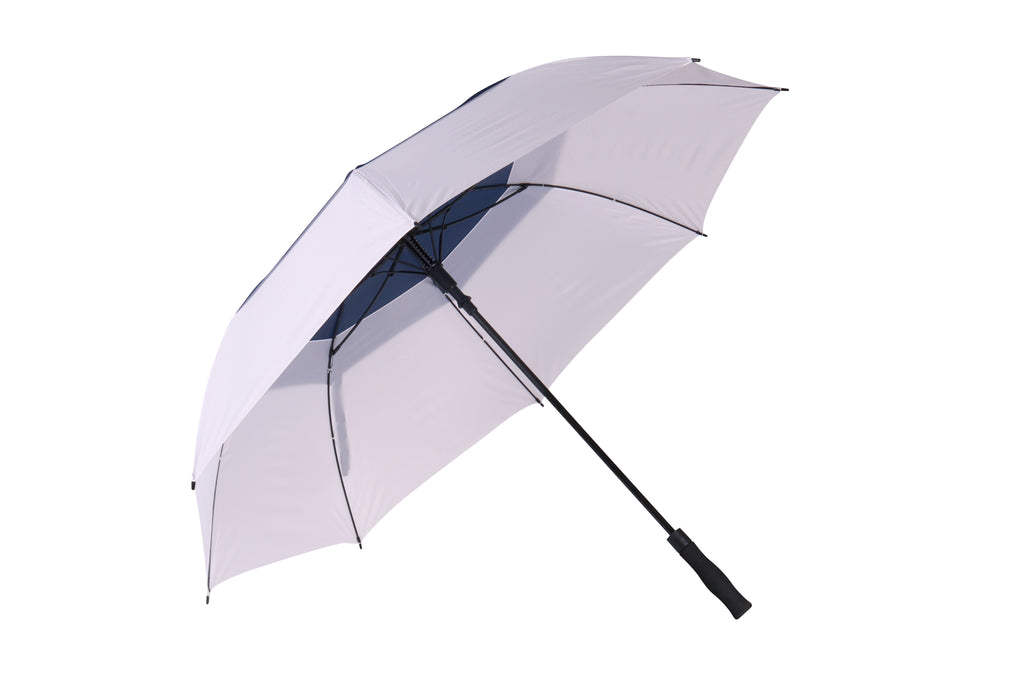 AU-52 - Golf Auto Open Fibreglass Frame Double Layer Wind Proof with EVA Handle
