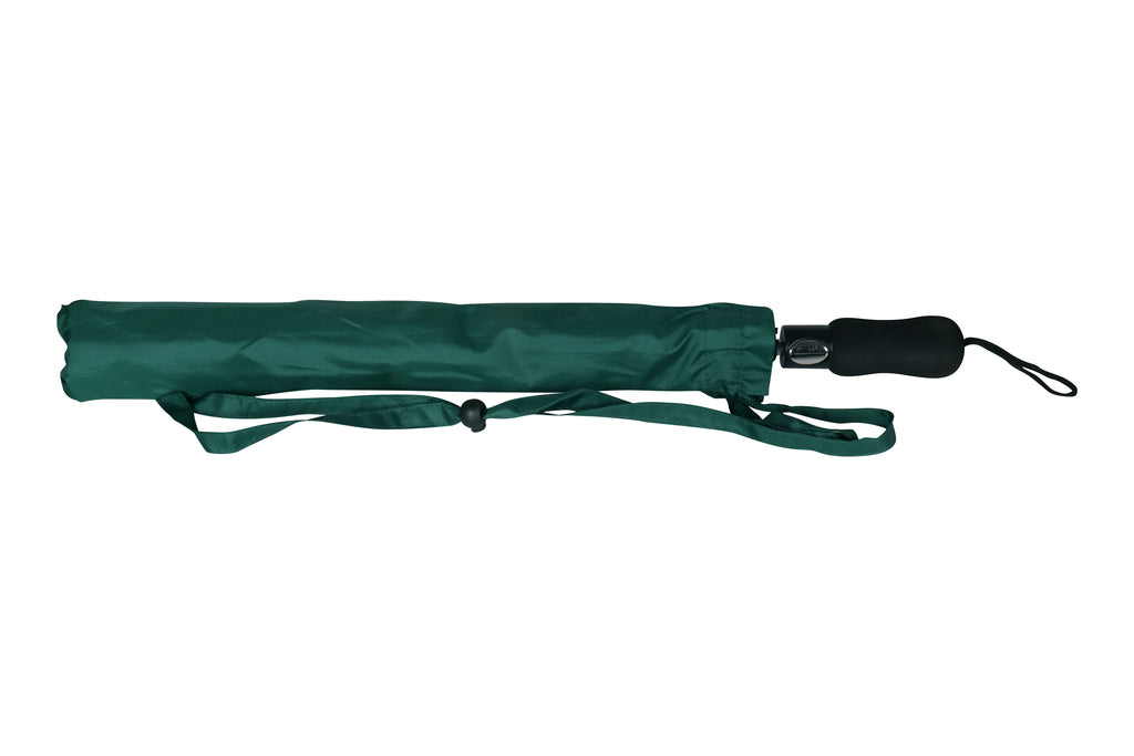 AU-25 - Golf Auto 2 Fold Pongee with EVA Foam Handle