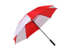 AU-27 - Golf M/Open Fibreglass  Frame Wind Proof D/Layered Solid Colour w EVA Handle
