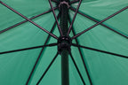 AU-27 - Golf M/Open Fibreglass  Frame Wind Proof D/Layered Solid Colour w EVA Handle