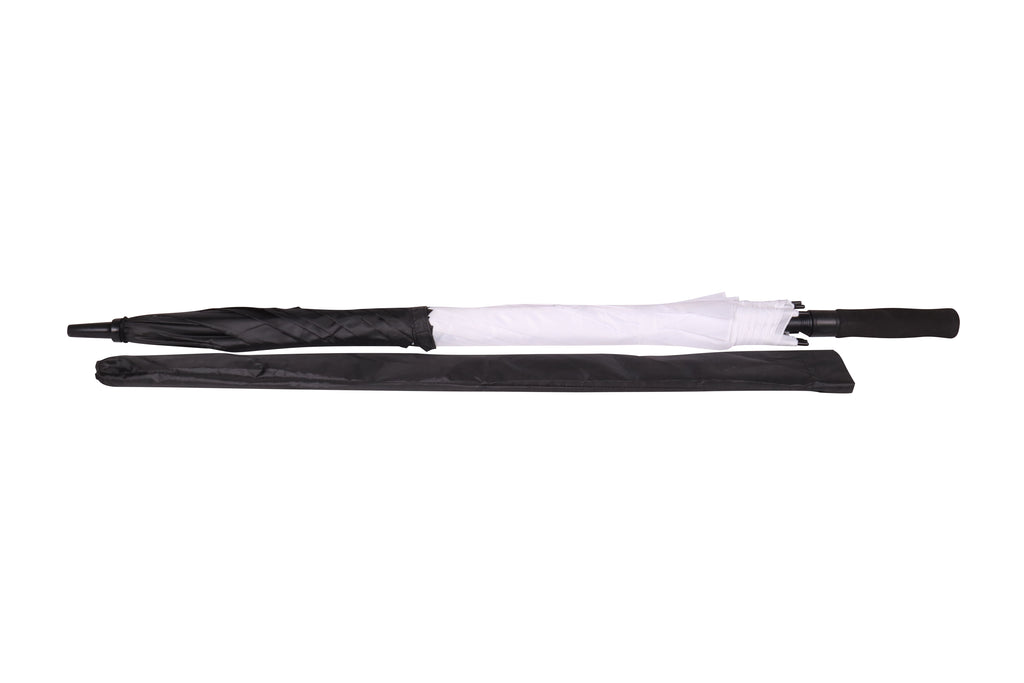 AU-52 - Golf Auto Open Fibreglass Frame Double Layer Wind Proof with EVA Handle