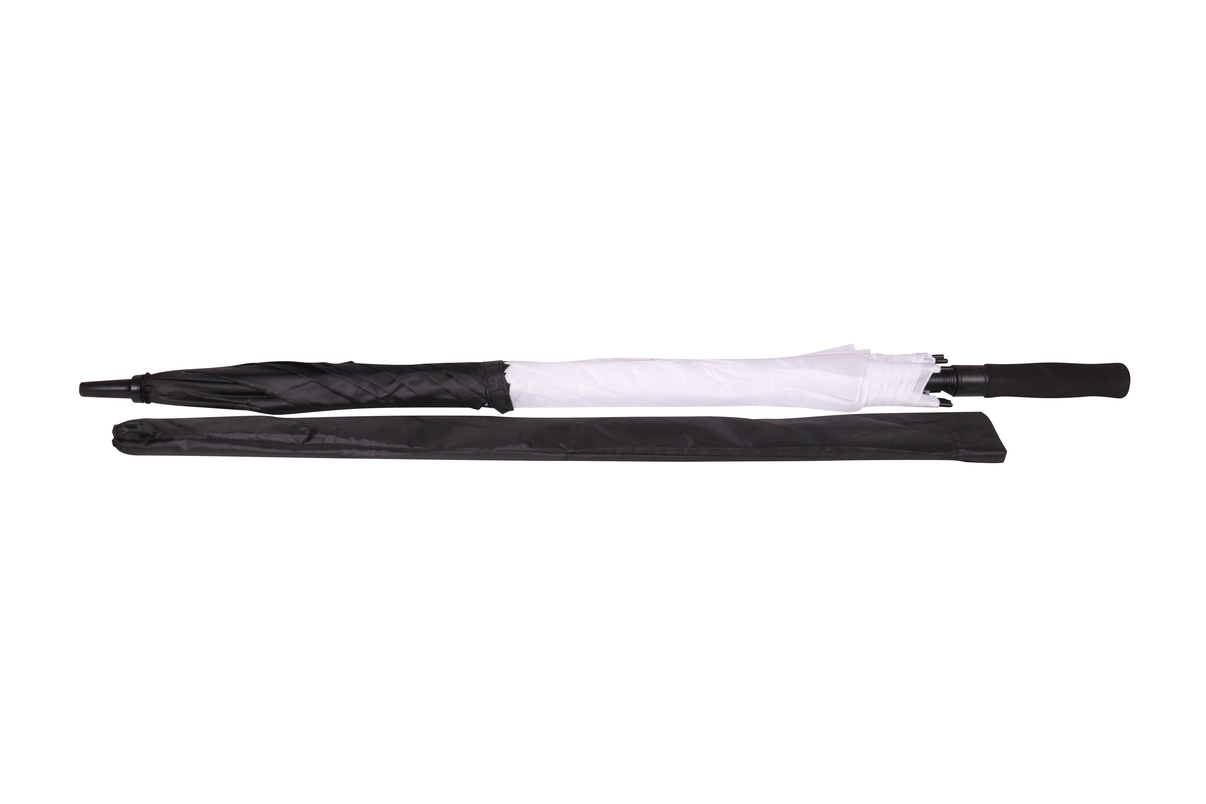 AU-52 - Golf Auto Open Fibreglass Frame Double Layer Wind Proof with EVA Handle