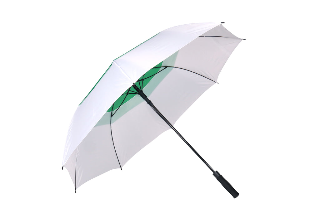 AU-52 - Golf Auto Open Fibreglass Frame Double Layer Wind Proof with EVA Handle