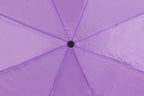 AU-20 - Mini Compact Manual Open Steel Frame Solid Colour with Plastic Handle - Purple Colour