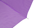 AU-20 - Mini Compact Manual Open Steel Frame Solid Colour with Plastic Handle - Purple Colour