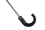 AU-16: Gent Compact Auto Open Steel Frame Solid Colour with Plastic Hook Handle