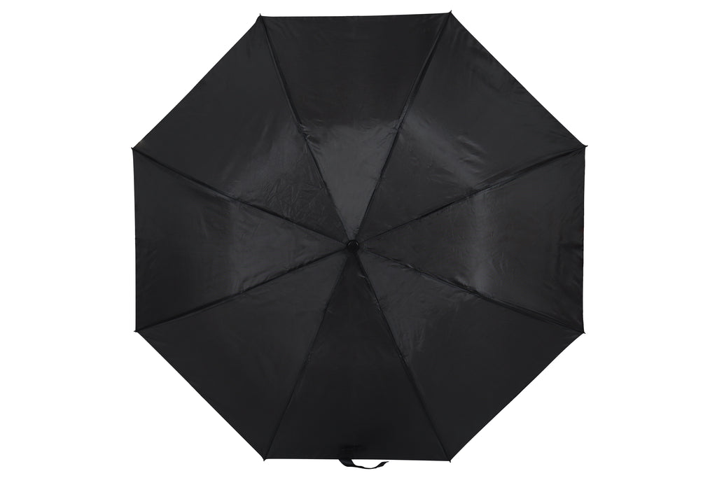 AU-16: Gent Compact Auto Open Steel Frame Solid Colour with Plastic Hook Handle