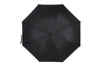 AU-18: Gent Compact Auto Open Steel Frame Solid Colour with Black Leather Hook Handle