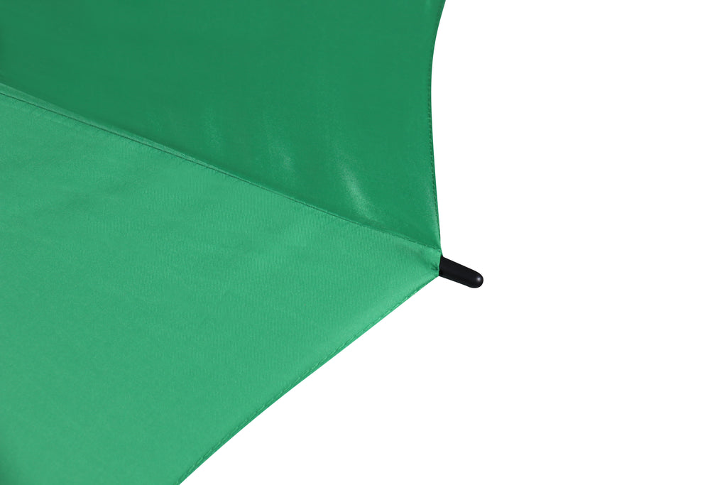 AU-59 - Golf Auto Open Fibreglass Frame Double Layer Pongee Rubberised Handle