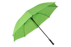 AU-59 - Golf Auto Open Fibreglass Frame Double Layer Pongee Rubberised Handle
