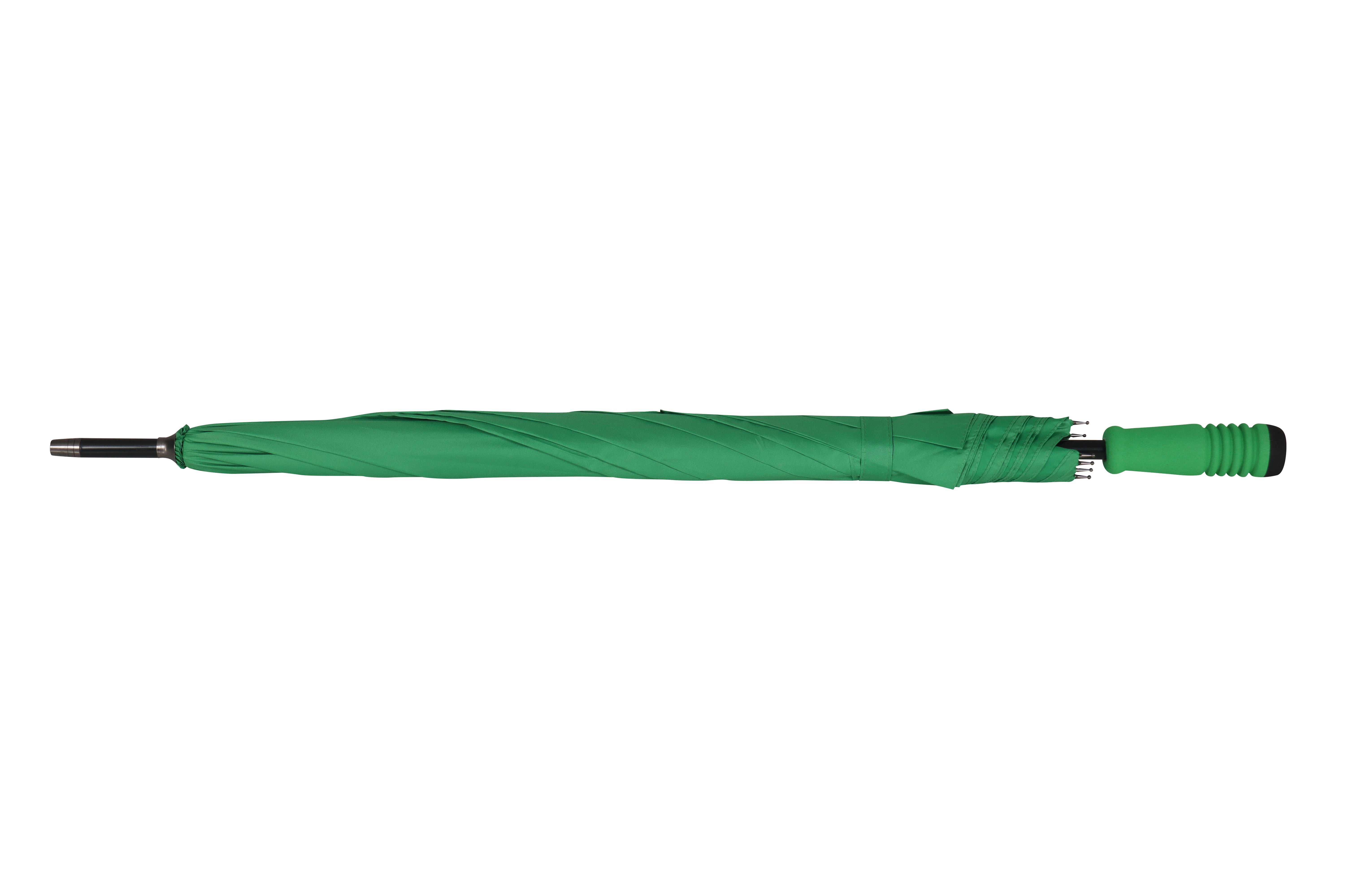 AU-57 - Golf Auto Open Aluminium Frame Pongee Material Solid Colour w EVA Sponge Handle Secondary image